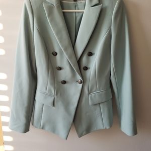 White House Black Market Pastel Blue Blazer Size XS